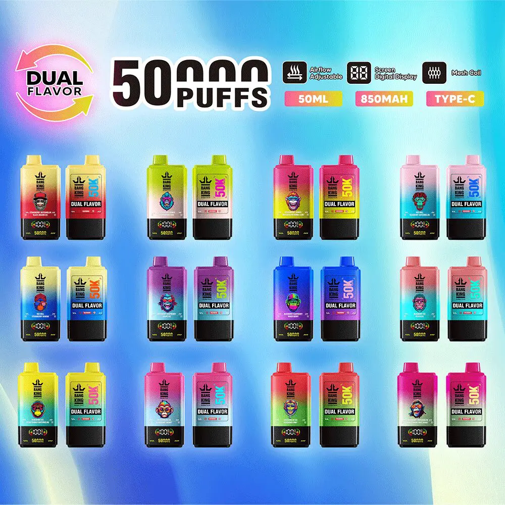 Bang King 50000 パフ 値段 価格比較 使い捨てVape