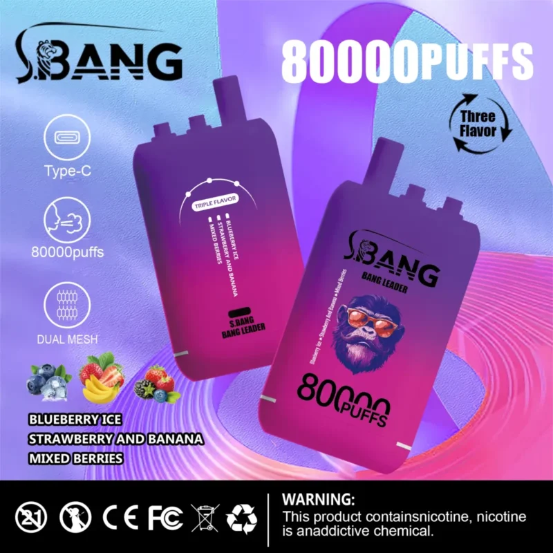Bang Leader 80K VAPE 13