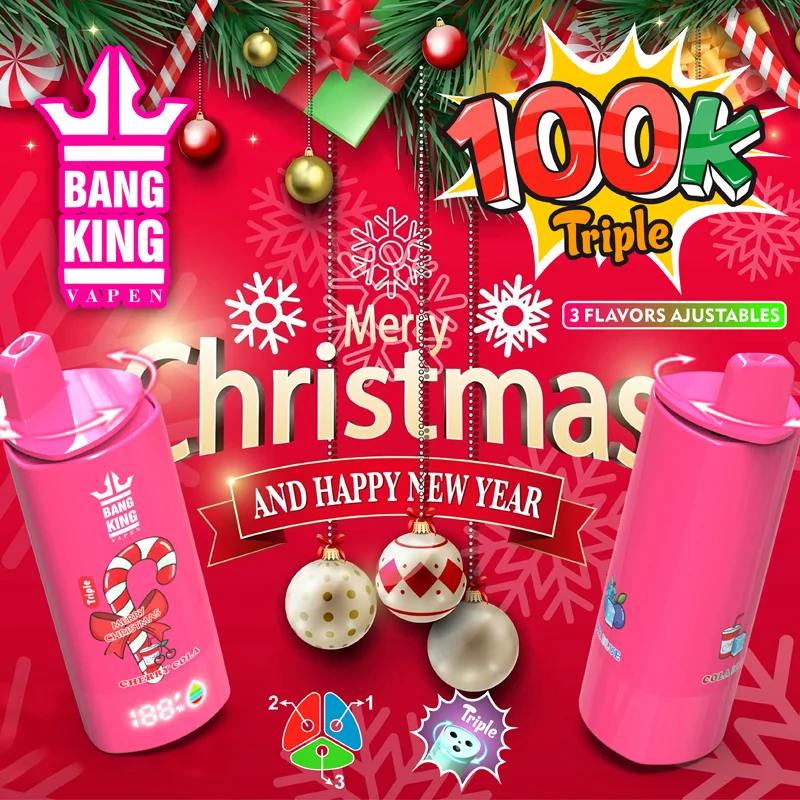 Bang King 100K Puffs 12フレーバー 3-in-1 Flavor Vape 商品画像