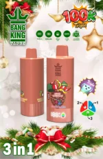 Bang King 100,000 Puffs 3-in-1 フレーバー 使い捨て電子タバコ - 画像 (7)