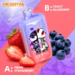 Merry Mi Panda Twins 40000 Puffs 2in1使い捨てVAPE|2フレーバー切り替え・デュアルメッシュコイル | VapeShop.jp - 画像 (10)