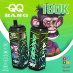 QQ Bang 180K｜4in1フレーバー切替 180,000パフ 使い捨てベイプ LCD搭載 Type-C充電 - 画像 (11)
